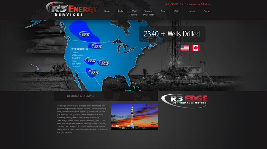 R3 Energy Website Example